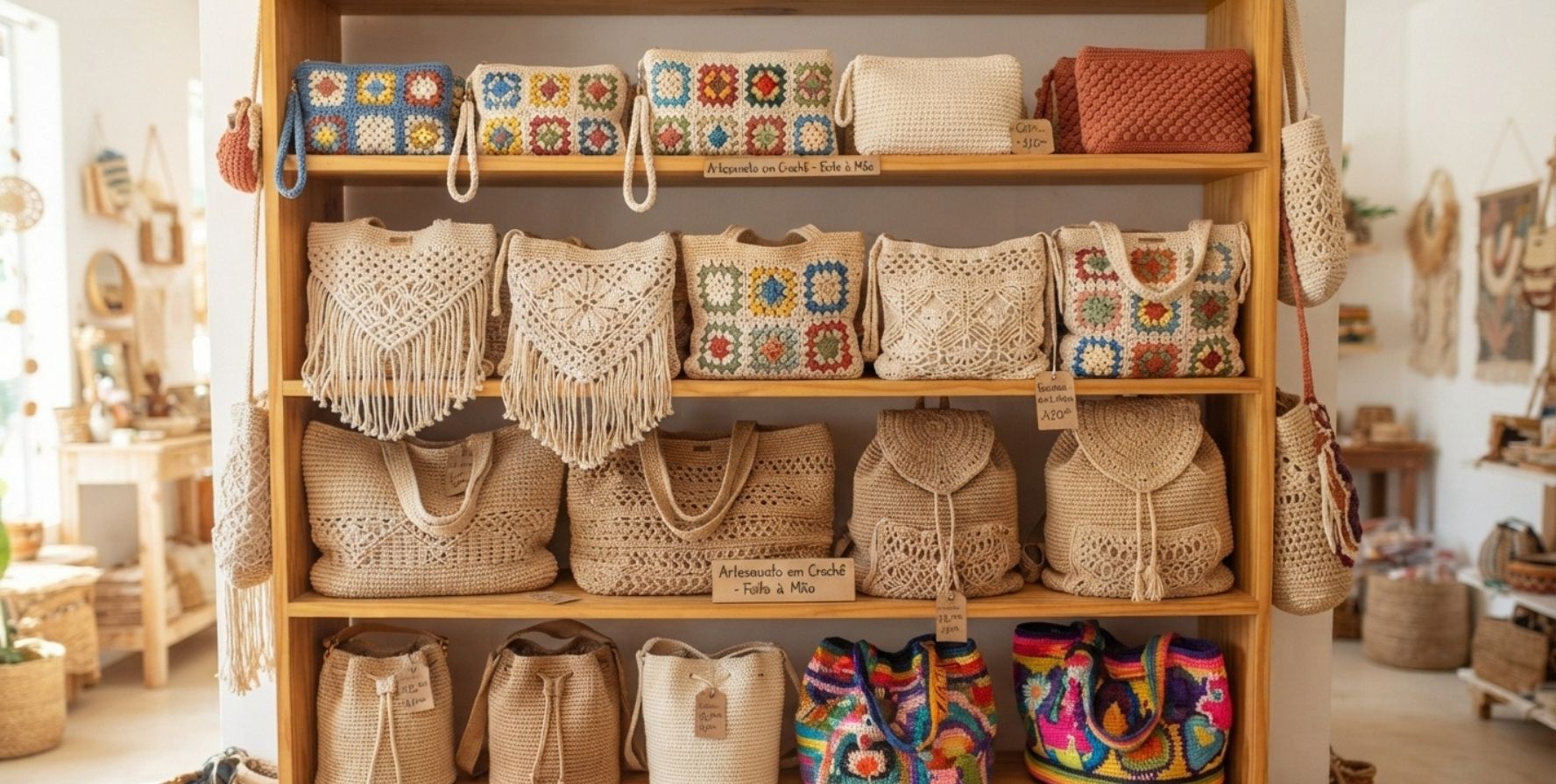 O que dá para fazer de crochê para vender